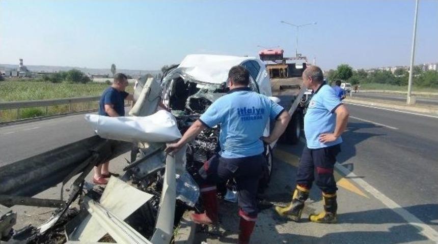 Feci Kazadan Yaralı Kurtuldu