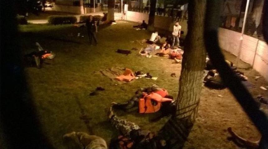 İzmir’de 39 Kaçak Göçmen Yakalandı