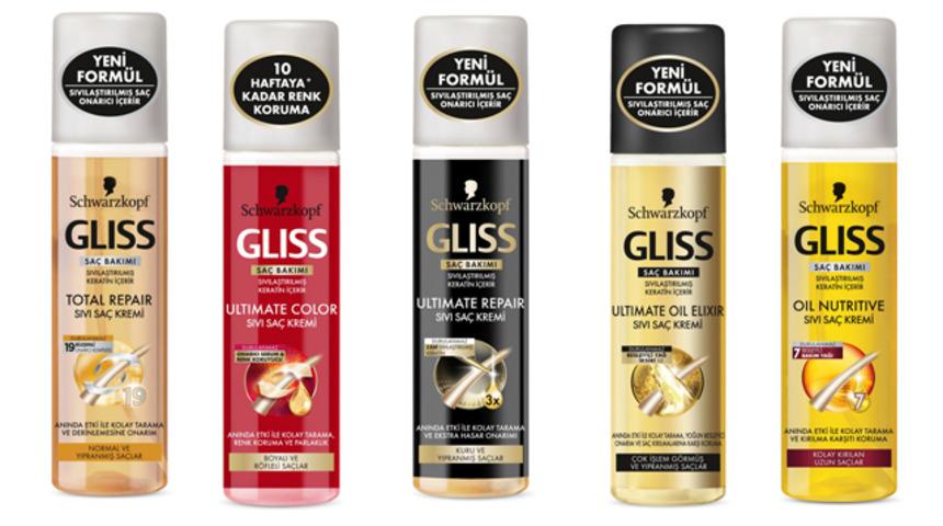 Gliss Sıvı Sa&ccedil; Kremleri ile yaz boyu sa&ccedil;larınızı korumak elinizde