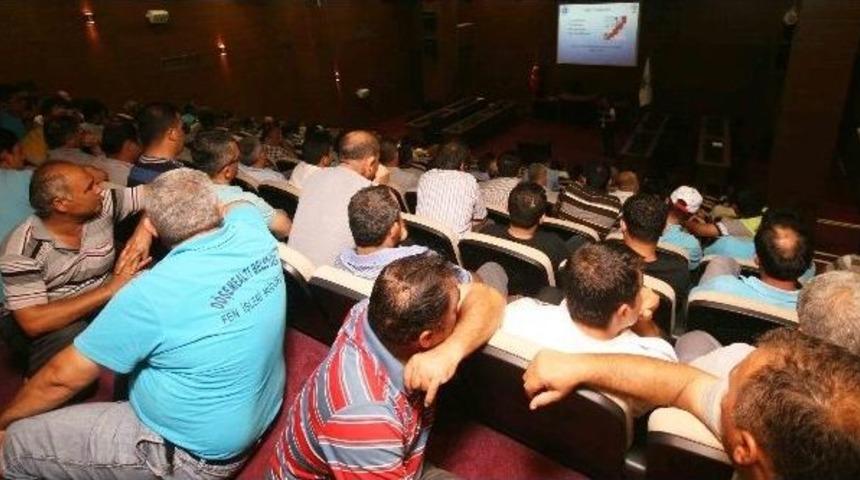 Döşemealtı Belediyesi’nden Personele Yangın Eğitimi