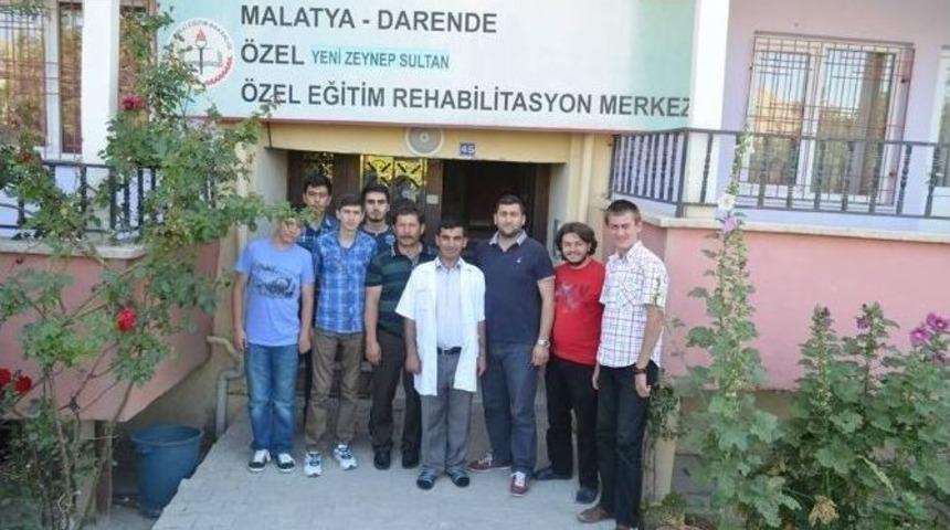 Gen&ccedil;lerden, Rehabilitasyon Merkezine Ziyaret
