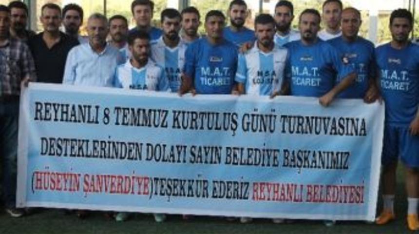 Reyhanlı&rsquo;da Kurtuluş Futbol Turnuvası