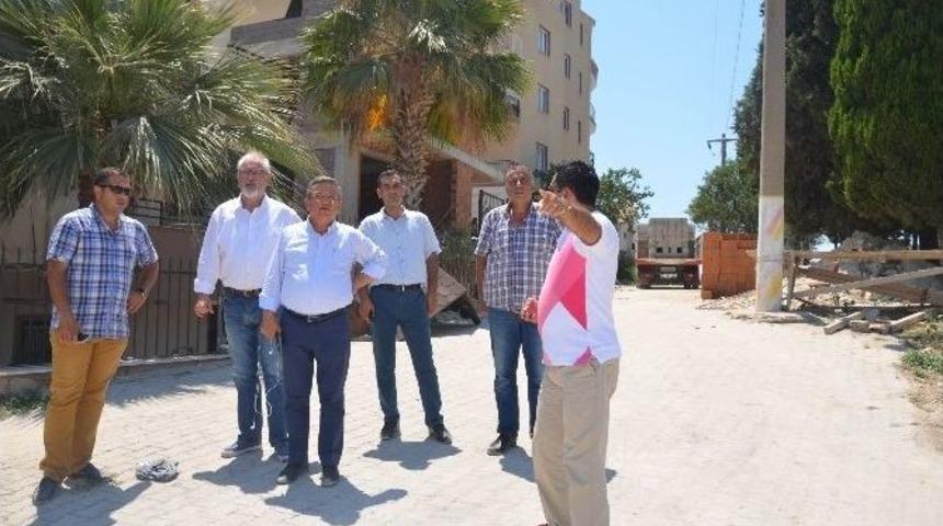 Kuşadası&rsquo;nda Yol Yapım Ve Asfaltlama &Ccedil;alışmalar Is&uuml;r&uuml;yor