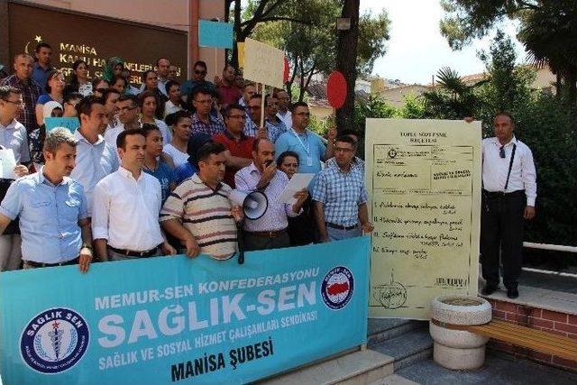 Sağlık Sen’den Reçeteli Açıklama