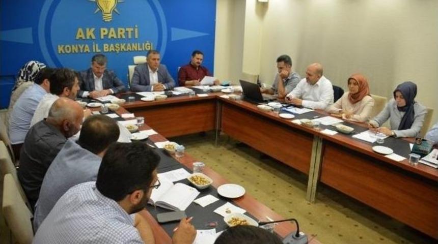 Ak Parti İl Koordinasyon Toplantısı Yapıldı