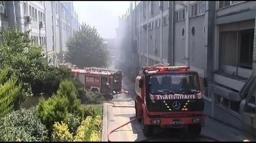 Fabrikada Kimyasal Madde Alarmı