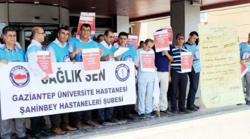 Sağlık&ccedil;ılar Şartlarının Iyileştirilmesini Istedi