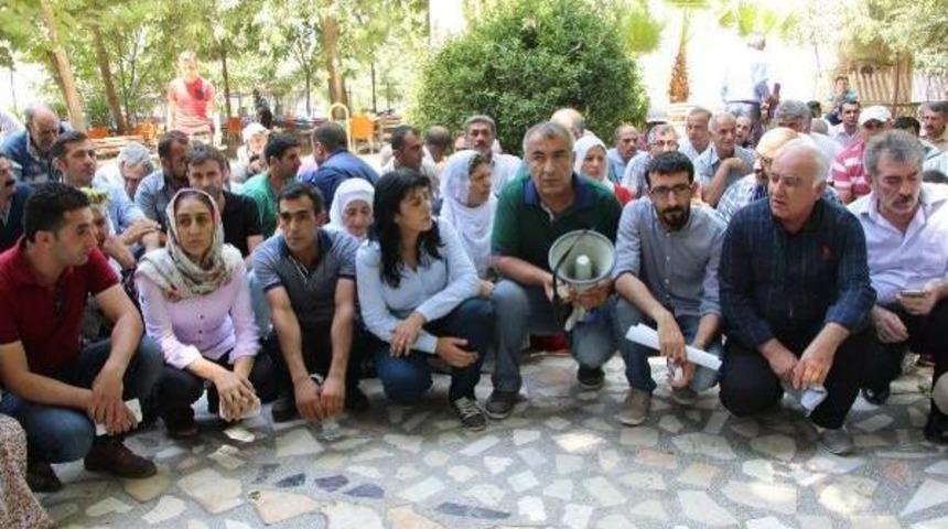 Nusaybin'de Şiddete Karşı '5 Dakika Yaşamı Durdurma' Eylemi