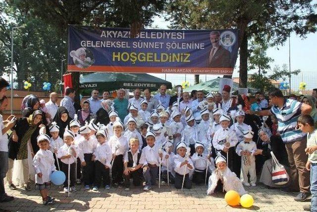 Akyazı Belediyesi Sünnet Şöleni Coşkuyla Gerçekleştirildi