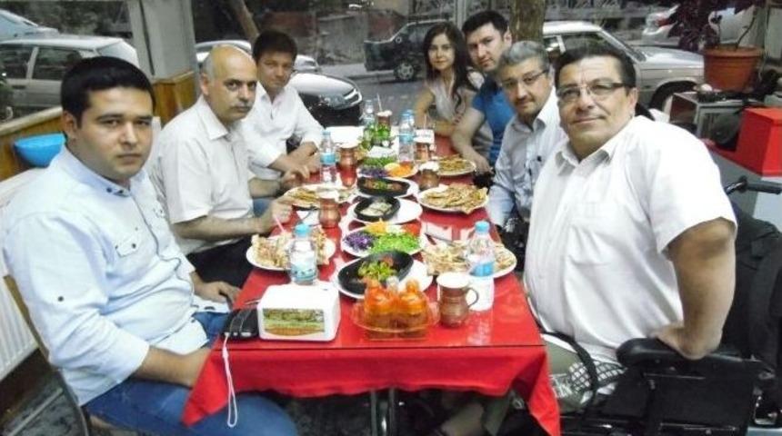 Demirci Basını Yemekte Buluştu