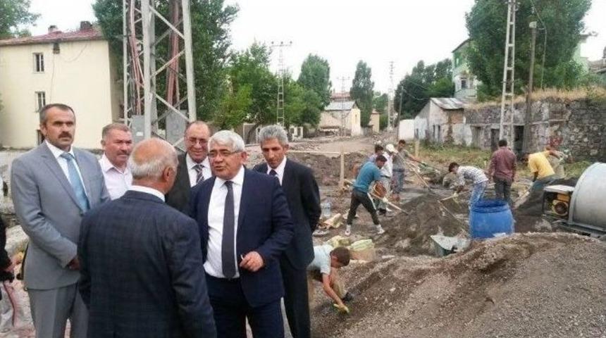 Başkan Kara&ccedil;anta &Ccedil;alışmaları Yerinde G&ouml;rd&uuml;