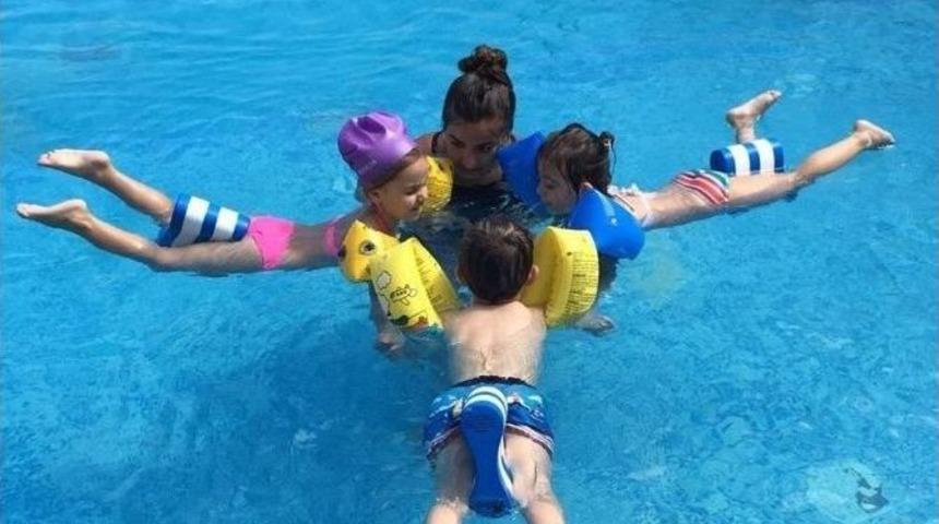 Ak&ccedil;akoca&rsquo;da 75 &Ccedil;ocuk Y&uuml;zmeyi &Ouml;ğrendi