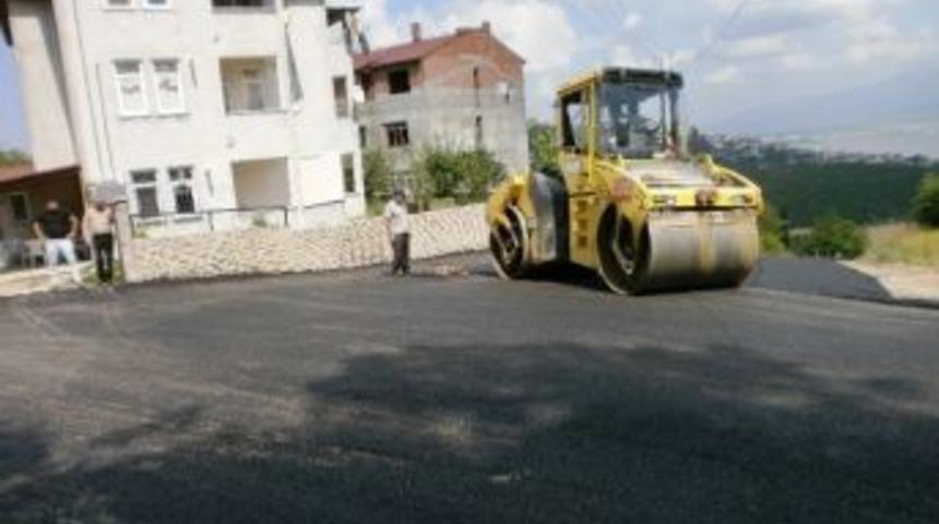 İzmit Yolları Asfatlanıyor