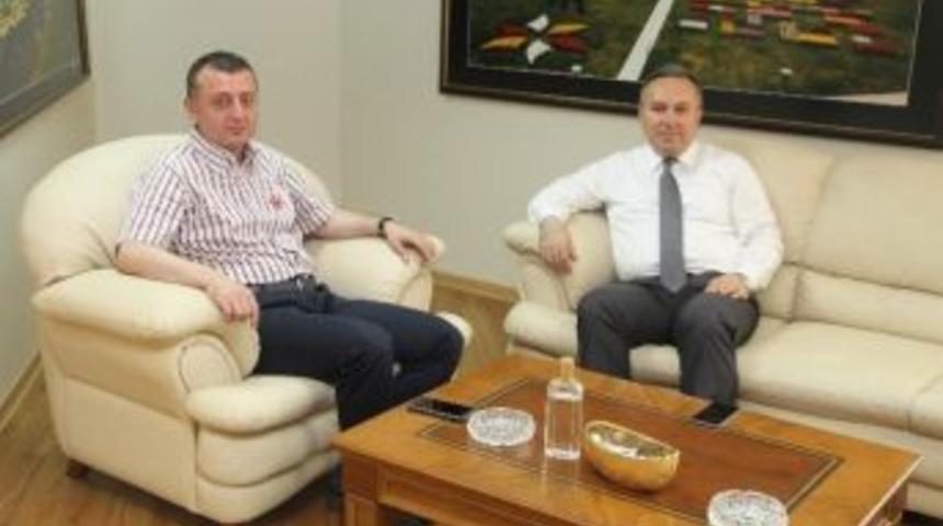 D&uuml;zce Valisi Ali Fidan&lsquo;dan B&uuml;y&uuml;kakın&rsquo;a Ziyaret