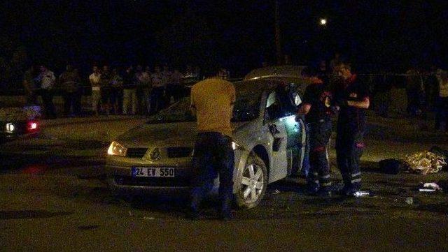 Erzincan’da Takla Atan Otomobilde 1 Kişi Öldü