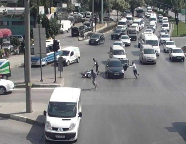 Trafik Işıklarında Pompalı Dehşet: 3 Yaralı (2)