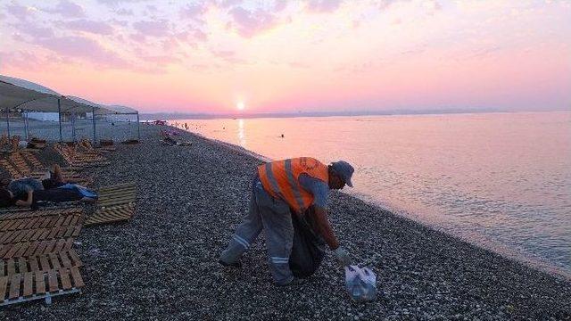 Plajlarda Temizlik Seferberliği