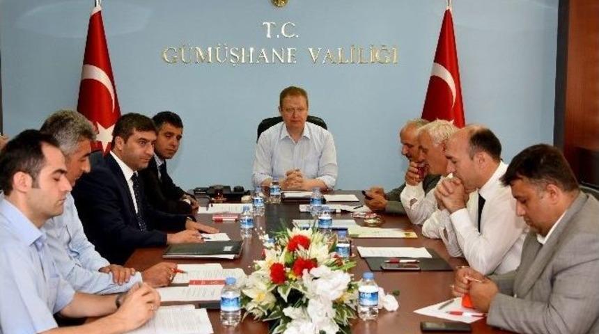 G&uuml;m&uuml;şhane&rsquo;de İl Umumi Hıfzıssıhha Kurulu Toplantısı Yapıldı