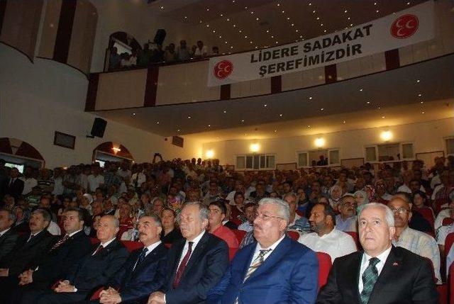 Bahçeli: “türk Milleti Terörü Yerle Bir Edecektir”