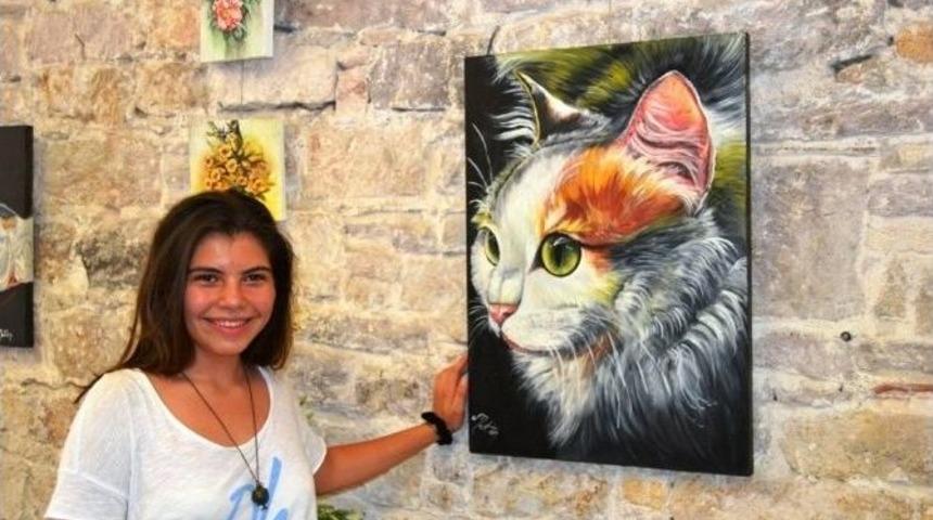 Ayvalık&rsquo;ta &lsquo;benim Renklerim&rsquo; Yağlıboya Resim Sergisi