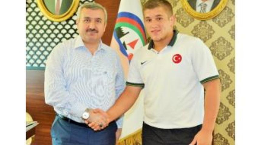 Başkan Baran, Kırkpınar&rsquo;dan D&ouml;nen İsmail &Ccedil;ırak&rsquo;ı Ağırladı