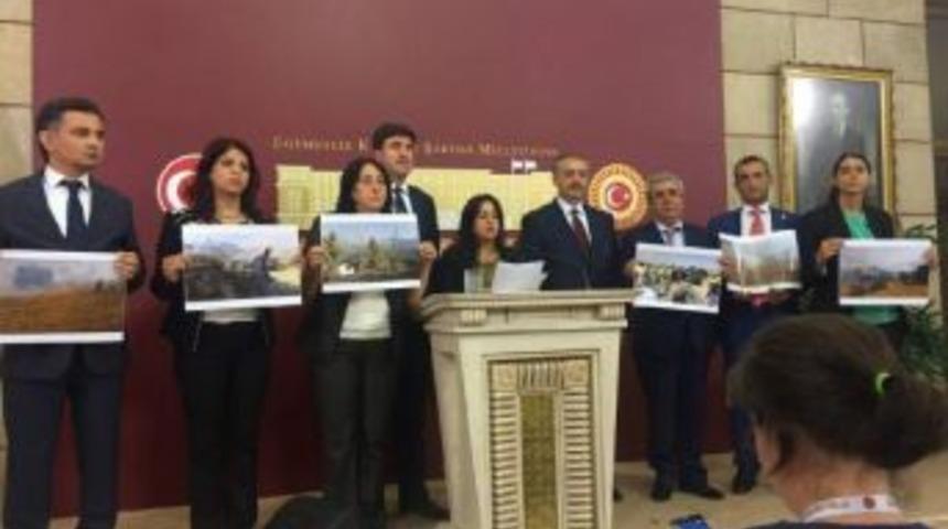 Hdp, Diyarbakır-Lice Yangınları I&ccedil;in Meclis Araştırması Istedi