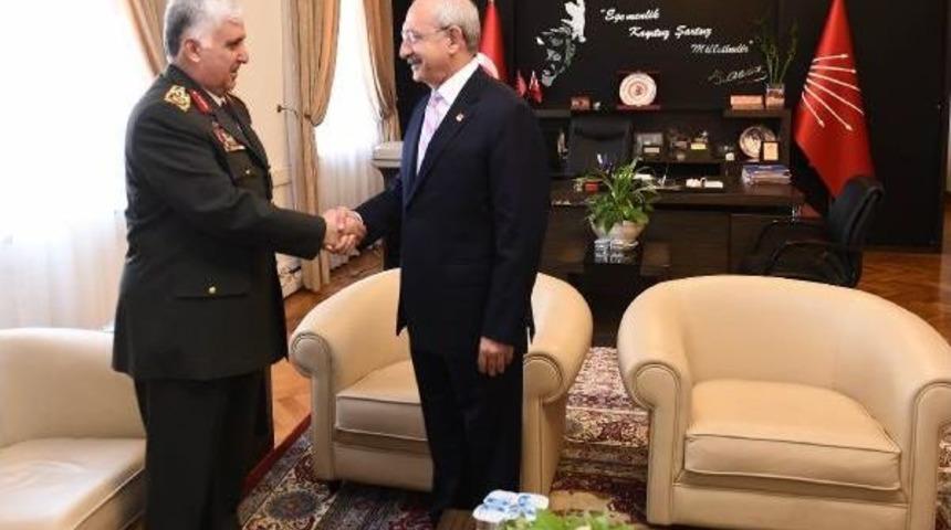 Orgeneral &Ouml;zel'den Kılı&ccedil;daroğlu'na Veda Ziyareti