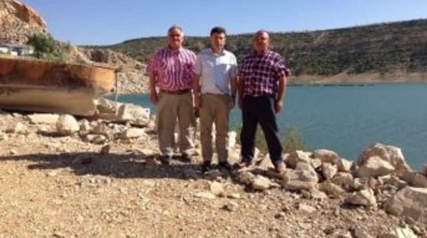 İl M&uuml;d&uuml;r&uuml; Keskin, Alabalık Tesislerini İnceledi