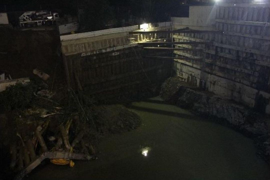 Sarıyer&rsquo;de Yurt İnşaatında Faciaya Ramak Kala