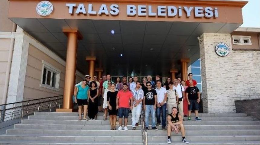 Avrupalı Öğrenciler Talas’ta