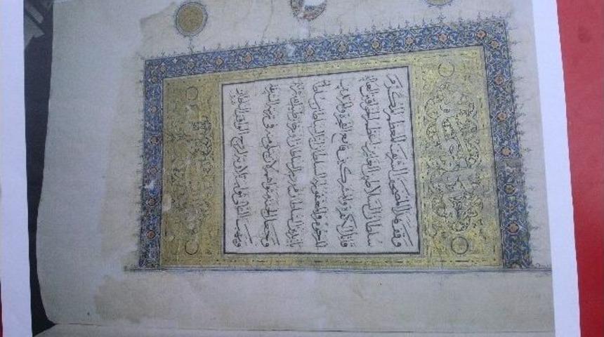 7 Asırlık Kur&rsquo;an-ı Kerim Depoda Yok Olmasın