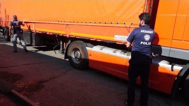 Aksaray’da Tır’da 100 Bin Paket Kaçak Sigara Ele Geçirildi