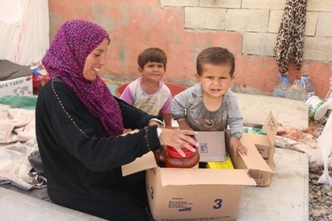 Ankara B&uuml;y&uuml;k Şehir Belediyesi&rsquo;nden Suriyeli Ailelere Yardım