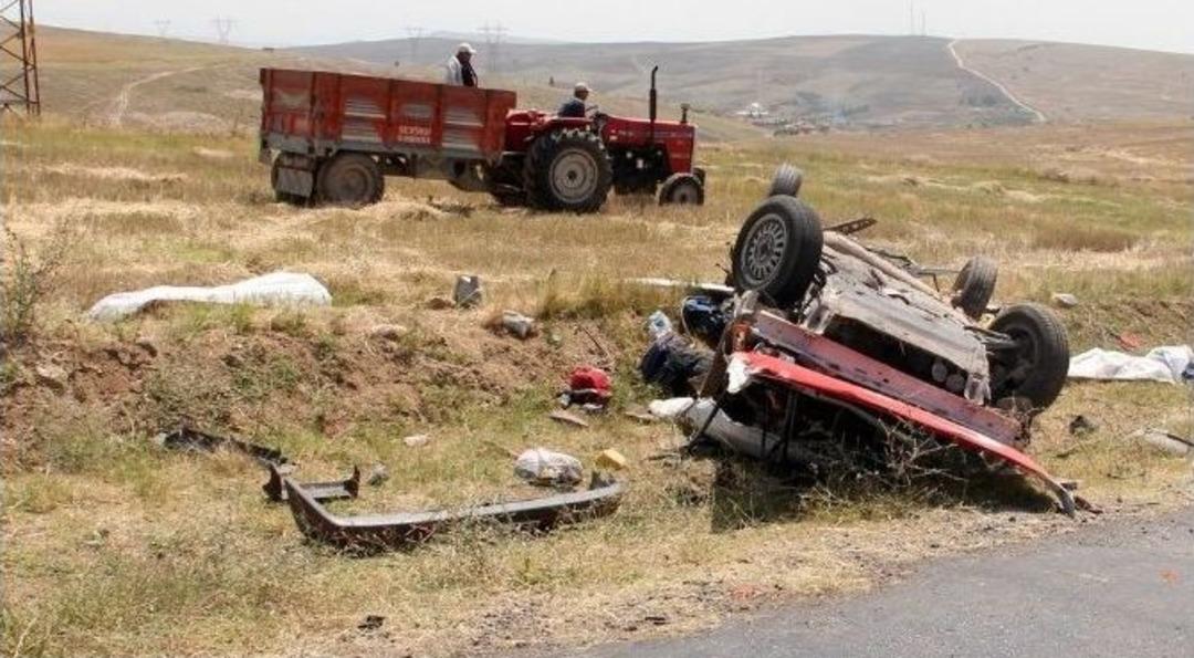 &Ccedil;ankırı&rsquo;da Kaza 3 &Ouml;l&uuml;, 4 Yaralı