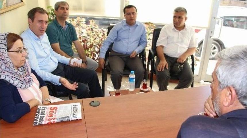 Stk Platformundan Siirt Gazeteciler Derneği&rsquo;ne Ziyaret