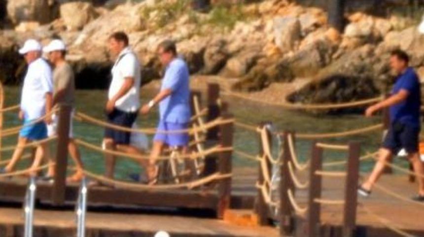 Nazarbayev, Bodrum'da Tatilde