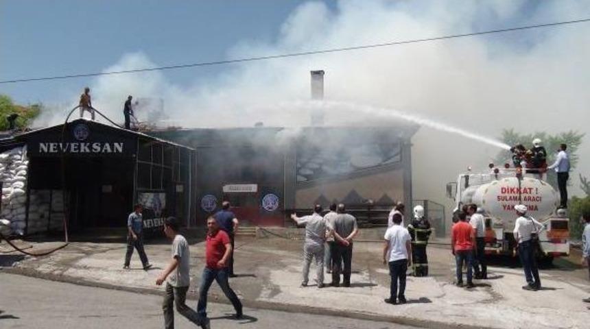 Fındık Kabukları, Fabrikada Yangın &Ccedil;ıkardı