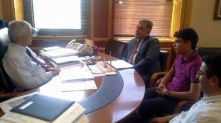 Başkan &Ouml;zg&uuml;ven&rsquo;den Ereğli&rsquo;ye A&ouml;f B&uuml;rosu Talebi