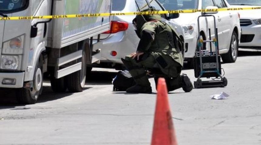 Kayseri'de Otel Önünde Şüpheli Çanta Alarmı