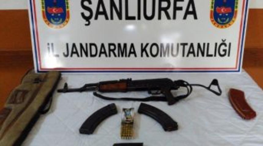 Şanlıurfa&rsquo;da Ka&ccedil;ak Silah Operasyonu