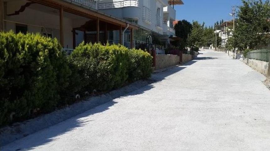 Didim&rsquo;de Parke Yol Yapım &Ccedil;alışmaları Devam Ediyor