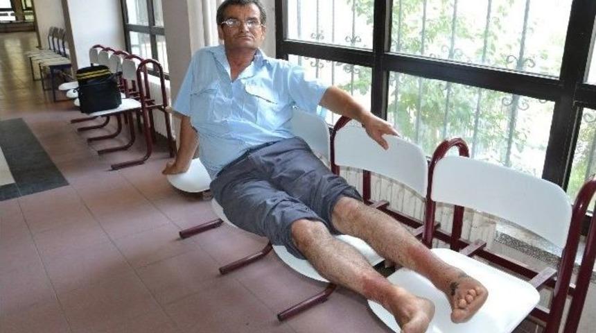 Tarlayı Sularken Mikrop Kapan İş&ccedil;i Y&uuml;r&uuml;yemez Duruma Geldi