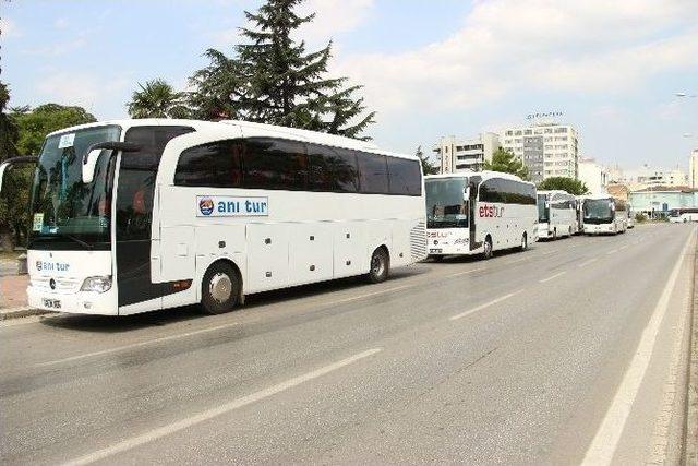 Samsun’a Yerli Ve Yabancı Turist Akını