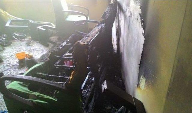 K&uuml;tahya&rsquo;da Korkutan Yangın 1