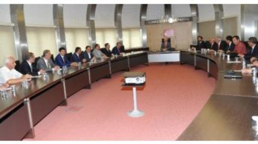 Kılı&ccedil;daroğlu, Doğu Ve G&uuml;neydoğu İllerinden Gelen Ticaret Ve Sanayi Odası Başkanlarıyla G&ouml;r&uuml;şt&uuml;