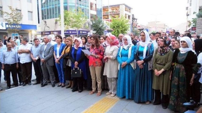 Van&rsquo;da Hdp Ve Dbp&rsquo;den Operasyonlara Tepki