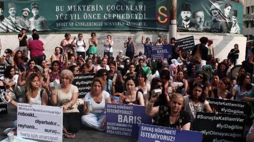 Kadınlardan Savaşa Hayır Eylemi