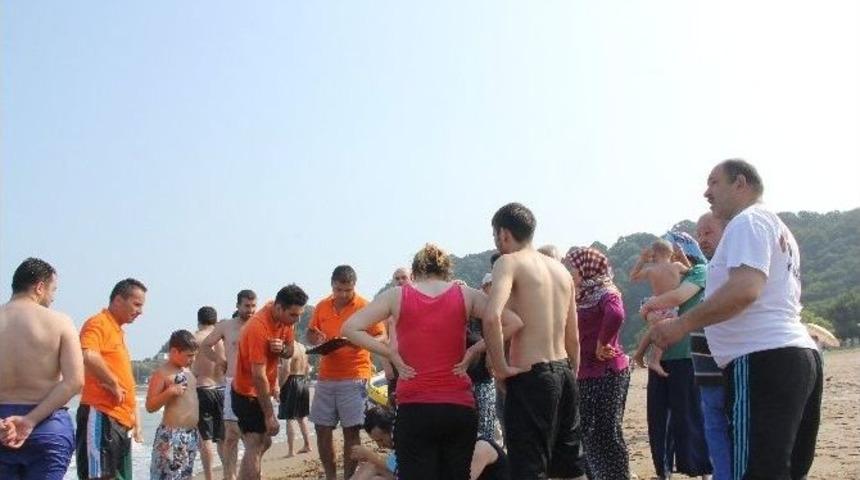 Kardeşler Boğulmaktan Son Anda Kurtarıldı