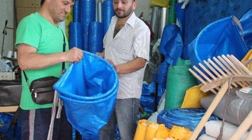 Ordu&rsquo;da Fındık Hasat Malzemeleri Satışta