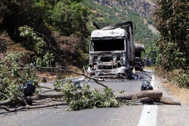 Tunceli-Erzincan Karayolu 3 Gündür Kapalı